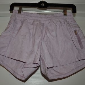 Lululemon Run Tracker Short II Size 4 Color Rose